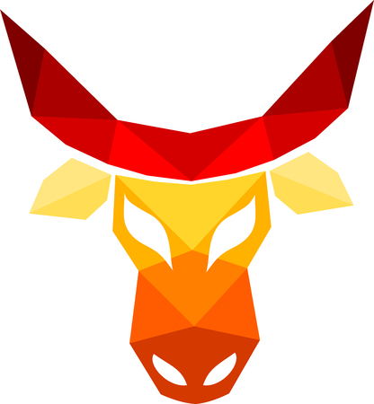 Cow or bull Head iconのイラスト素材