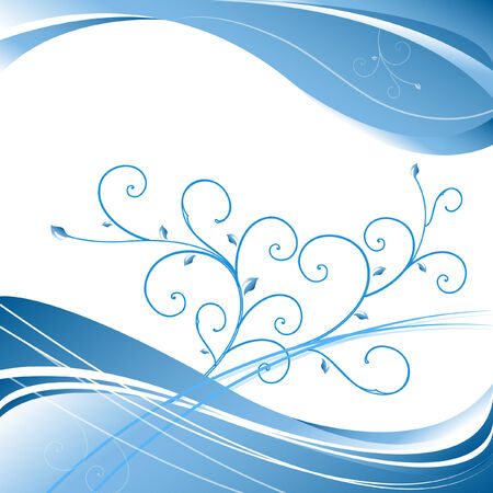 Elegant floral vector background のイラスト素材