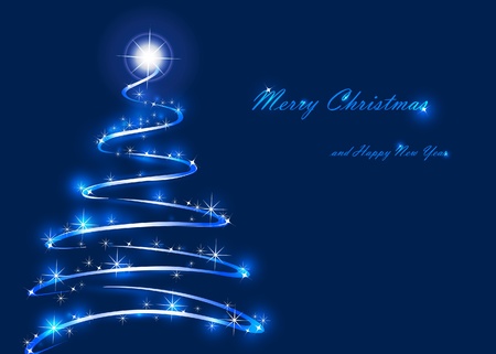 Background for new year and for Christmas のイラスト素材
