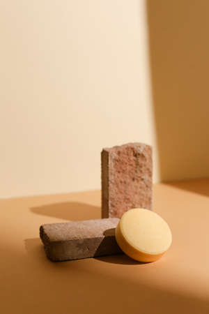 Solid shampoo bars zero wasteの写真素材