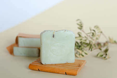 Solid shampoo bars zero wasteの写真素材