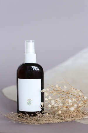 Natural Spa Treatment, beauty care productsの写真素材