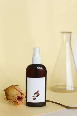 Natural Spa Treatment, beauty care productsの写真素材