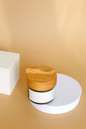 Natural Spa Treatment, beauty care productsの写真素材