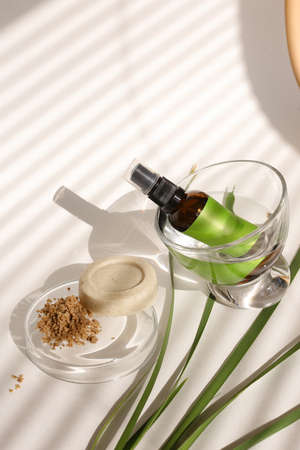 Glass Spray Bottles for cosmetic purposeの写真素材
