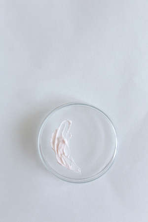 cosmetic cream for care close up