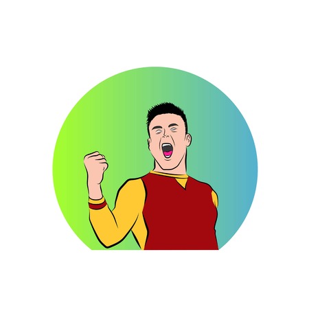 Goal Celebration Football Player