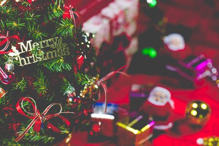 Christmas Tree and Christmas gift boxes