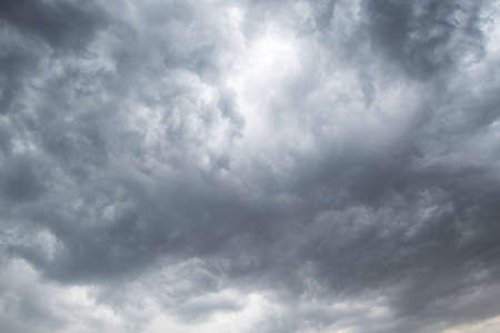 dark storm clouds before rain