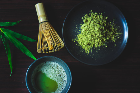 Matcha green teaの写真素材