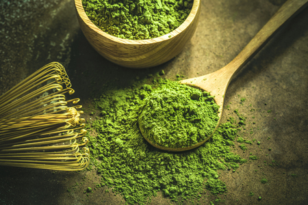 Matcha green teaの写真素材