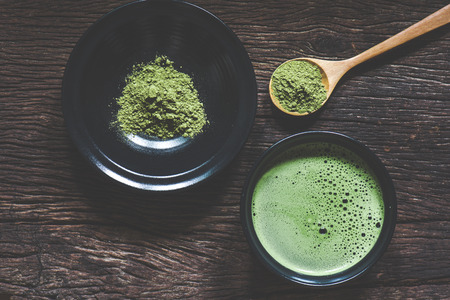 Matcha green teaの写真素材