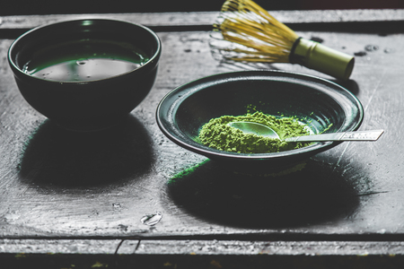 Matcha green teaの写真素材