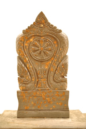 Bai Sema Buddhist temple in Thailandの写真素材