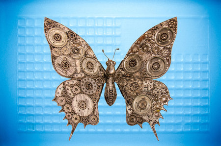 Iron Butterfly Puppets on many surfaces and colors 