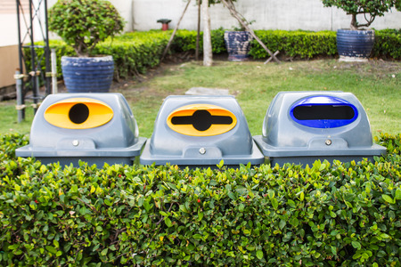 Bin recycle plasticの写真素材