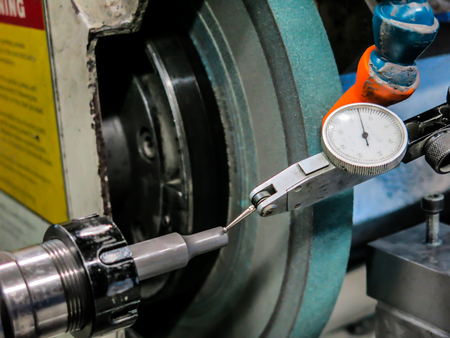 Machine grinding workshop precisionの写真素材
