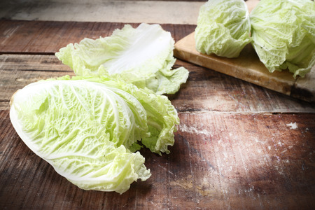 White cabbageの写真素材