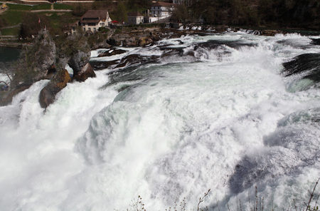 Rheinfall near Schaffhausen,Switzerlandの写真素材