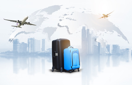 travel and tourism concept , ready for summer banners designの写真素材