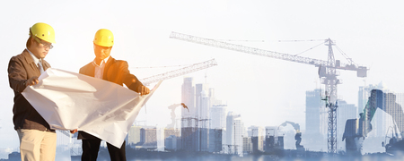 engineer on siteの写真素材