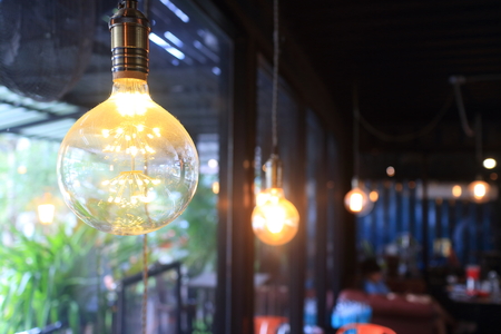 coffee cafe and lightの写真素材