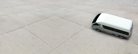 van top view for sale , transportation logistic concept