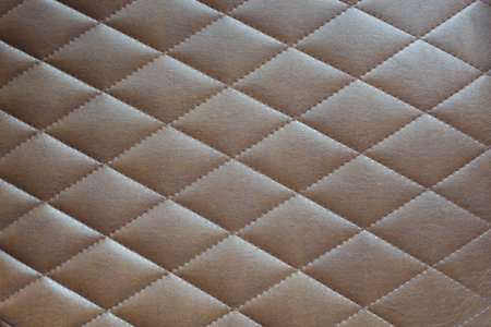 Abstract, Backgrounds/Textures of  old brown leather backgroundの写真素材