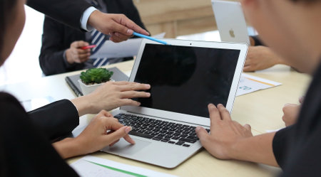 business team working at officeの写真素材