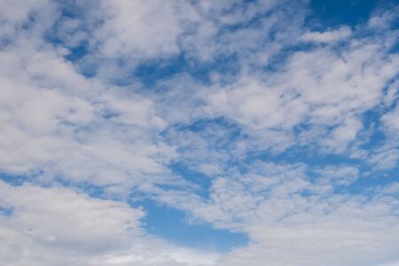 White Cloud Blue Sky pictures background and texture for the fresh beautiful day concept and natural...