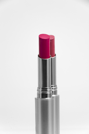 pink lipstickの写真素材