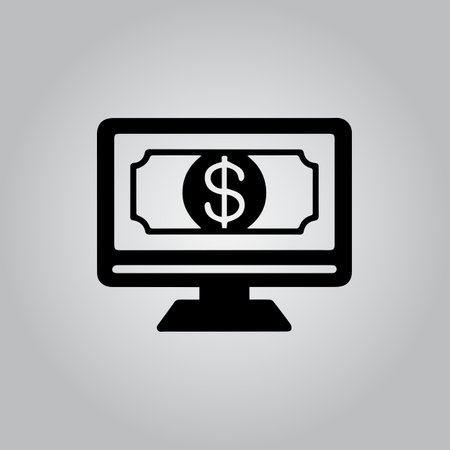 Business  money management icon manのイラスト素材
