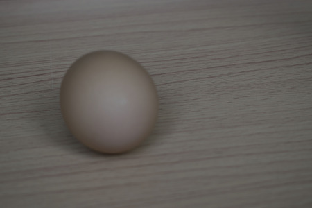 Eggs on wooden floor