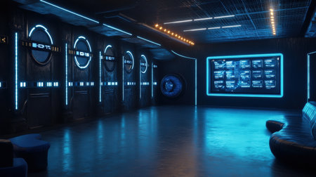 A digital trivia screen showing a multiple-choice question during a live game showの素材