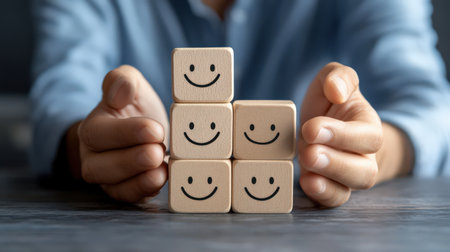 customer ,The needs of customers when they receive good service and are happy in using the product. have confidence and meets the needs of the product or service ,Stock Photo styleの素材