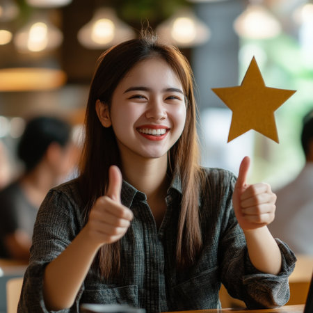 customer ,The needs of customers when they receive good service and are happy in using the product. have confidence and meets the needs of the product or serviceの素材