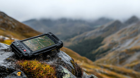 A guide on how to use a GPS for navigation.の素材