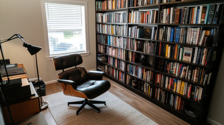 A step-by-step tutorial on how to organize a bookshelfの素材