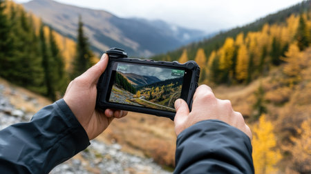 A guide on how to use a GPS for navigation.の素材