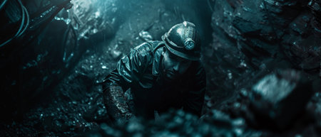 Astronaut on alien planet.の素材