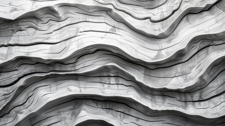 Abstract black and white marble background. Monochrome texture for design.の素材