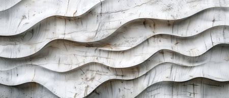 Carve a seamless, wavy pattern into marble.の素材