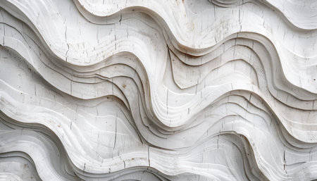 3D rendering of a parametric wave patternの素材