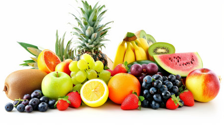 A variety of fruits.の素材