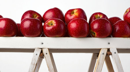 "Orchard ladder isolated on white, ideal for fruit picking and farm branding --ar 16:9 --quality 2 --personalize jkuoppj --v 6.1 Job ID: 73553ccf-f2a2-4d37-a04c-2ba5392267d3の素材