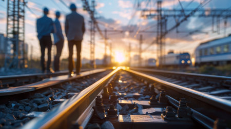 Railway to the futureの素材