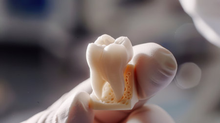 Removable partial denture metal and plastic dental false teeth prosthetic.の素材