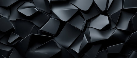 A black and white photo of a wall with many small squares. The photo is abstract and has a moody, dark atmosphereの素材