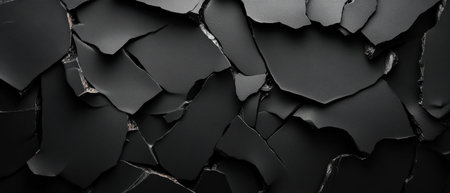 A black and white photo of a wall with a lot of cracks and holes. The photo has a moody and somber feel to it, as if it's been damaged or destroyedの素材