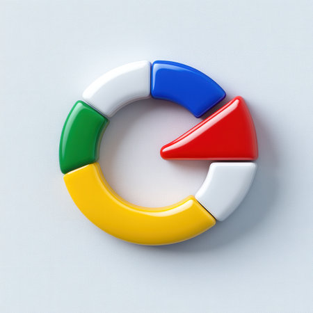 A colorful logo with a red arrow pointing to the letter G. The logo is made up of different colored blocks, giving it a playful and creative appearance. The use of bright colorsの素材